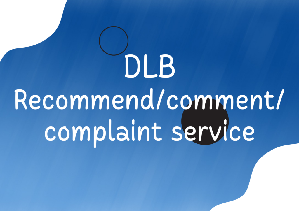 Recommendcommentcomplaint service