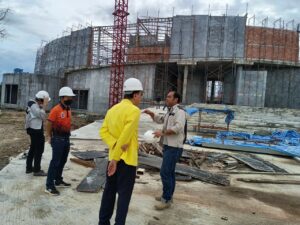 Photo visit to the construction project