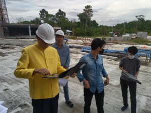 Photo visit to the construction project