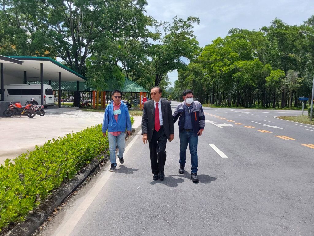 ภาพการลงสำรวจพื้นที่