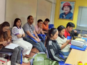 ภาพการเข้าร่วมอบรม