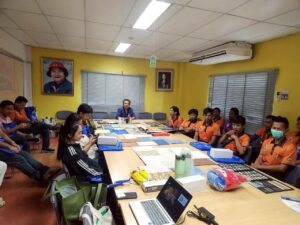 ภาพการเข้าร่วมอบรม